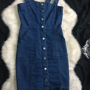 Denim Dress! $15